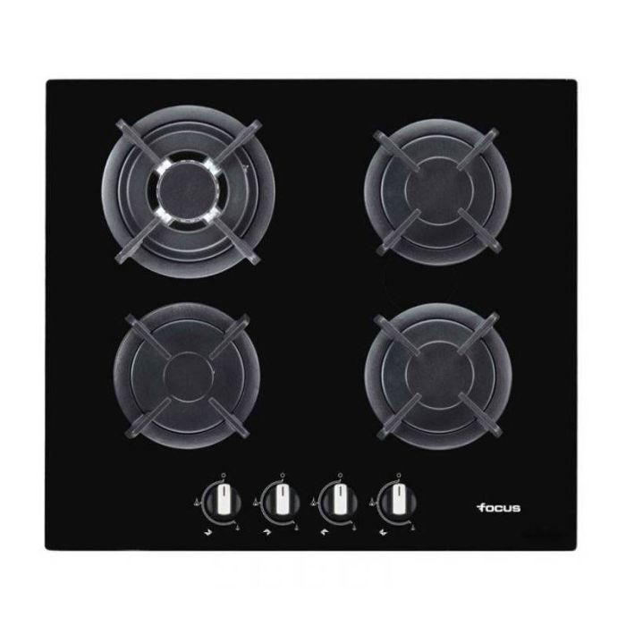 Plaque de cuisson 4 Feux - F415B - 60CM - Vitrocrystal - Noir - Garantie 2 ans